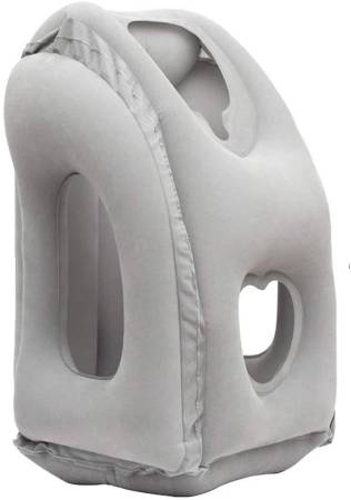 AirGoods Inflatable Travel Pillow 3rd Generation Neck and Head Support Pillow for Sleeping on The Airplane Train Car Home Office