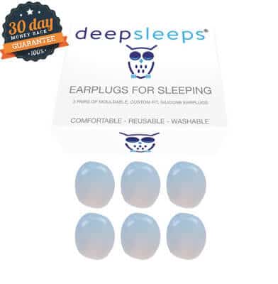   deep sleeps soft silicone earplugs