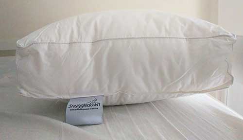 Snuggledown side sleeper pillow