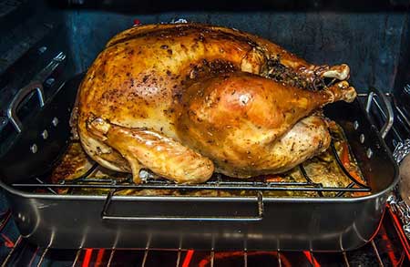 Turkey In Oven