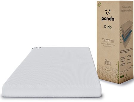 Panda Memory Foam Cot Bed Mattress