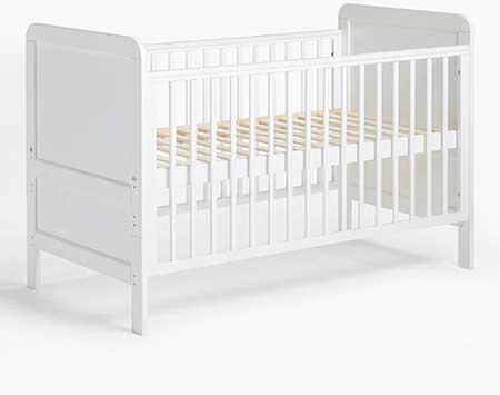 John-Lewis-&-Partners-Alex-Cotbed,-Solid-White