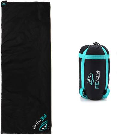 FE Active - Sleeping Bag Extremely Lightweight Water Resistant 3 Seasons Compact