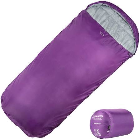 Highlander XL Sleeping Bag Extra Large Pod Design perfect for Camping Sleepovers and Festivals