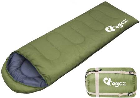 Peanut by EGOZ sleeping bag easy to carry warm