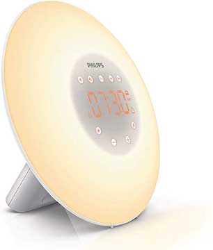  Philips Wake Up Light Alarm Clock with Sunrise Simulation