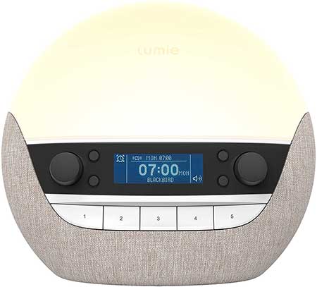  Lumie Bodyclock Luxe 700DAB Sunrise Simulation Alarm Clock