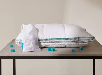 Simba Hybrid Pillow Unzipped With Nanocubes And Bag